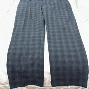 Murano Zac fit black blue plaid dress pants 40:32